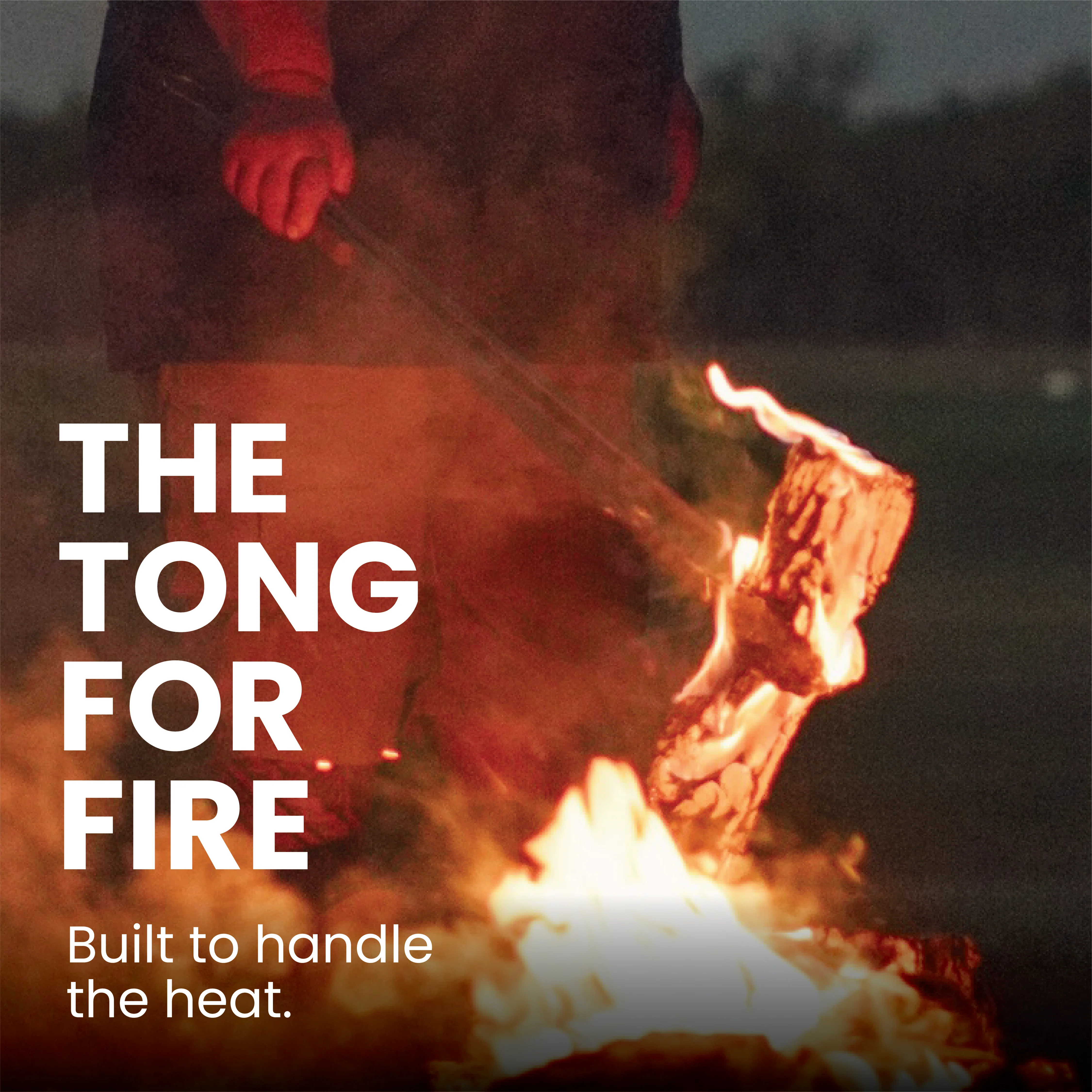 32" Fire Tong - Image 4