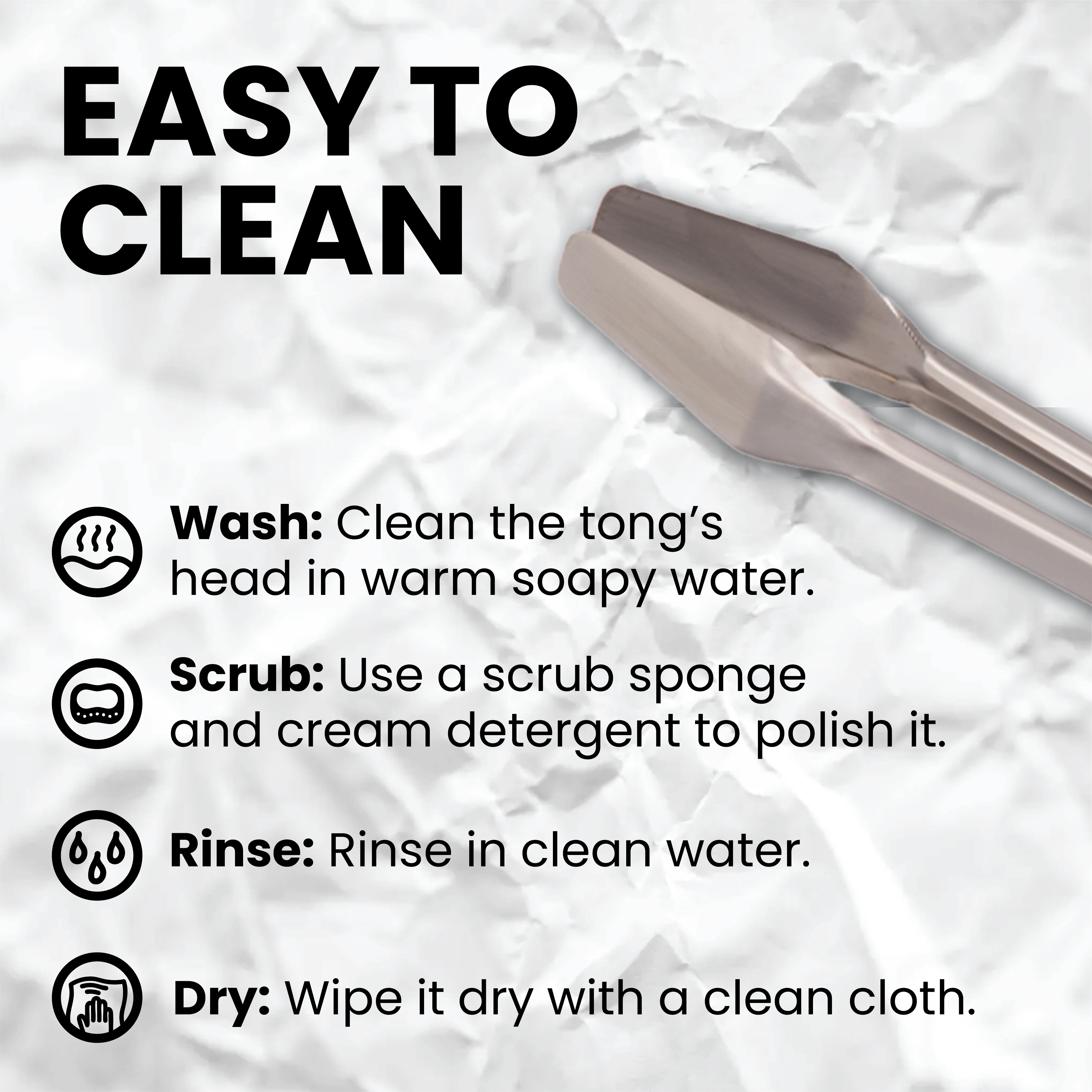 27" Grill Tong - Image 6